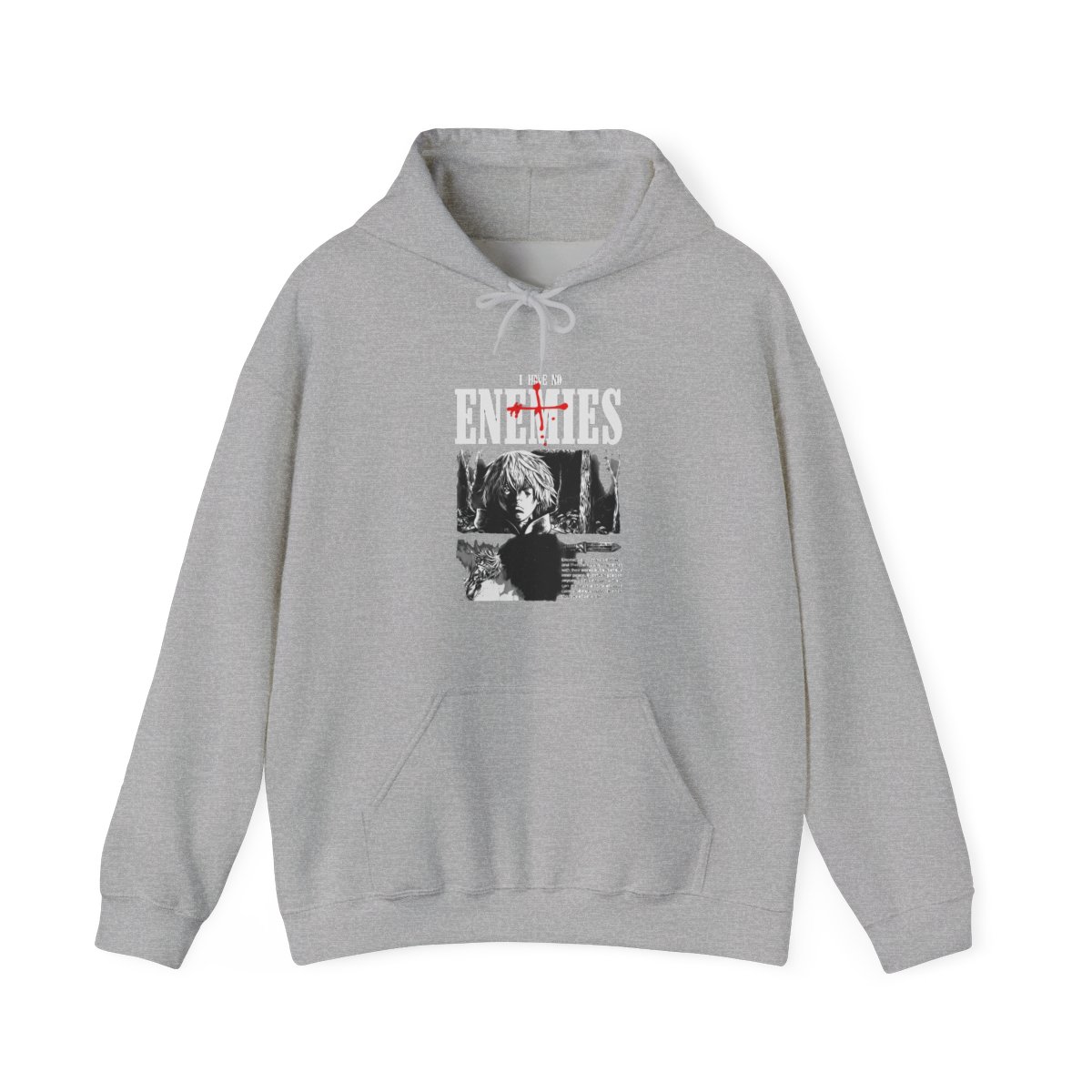 Thorfinn No Enemies Vinland Saga Streetwear Hoodie - Official Hoodies merchandise