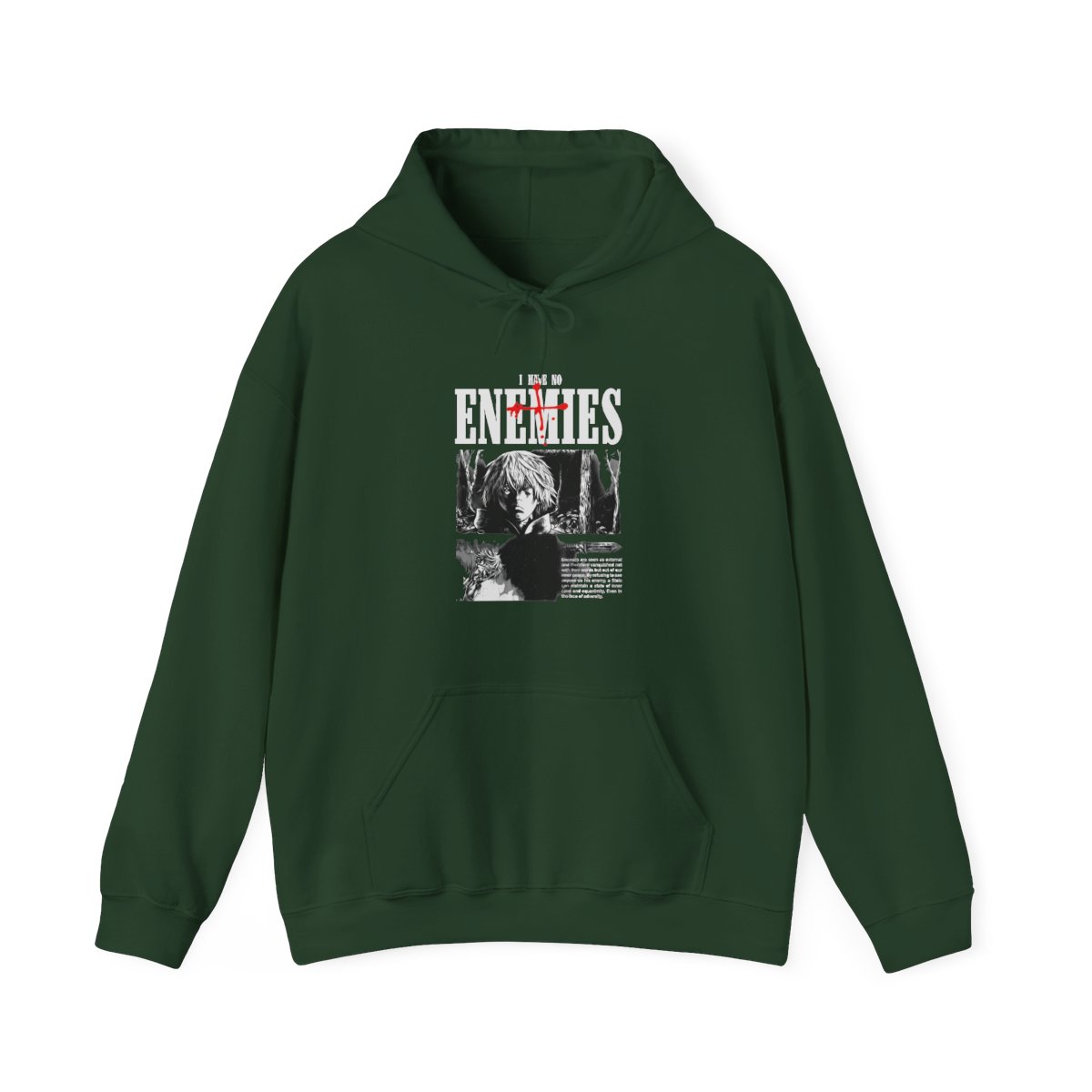 Thorfinn No Enemies Vinland Saga Streetwear Hoodie