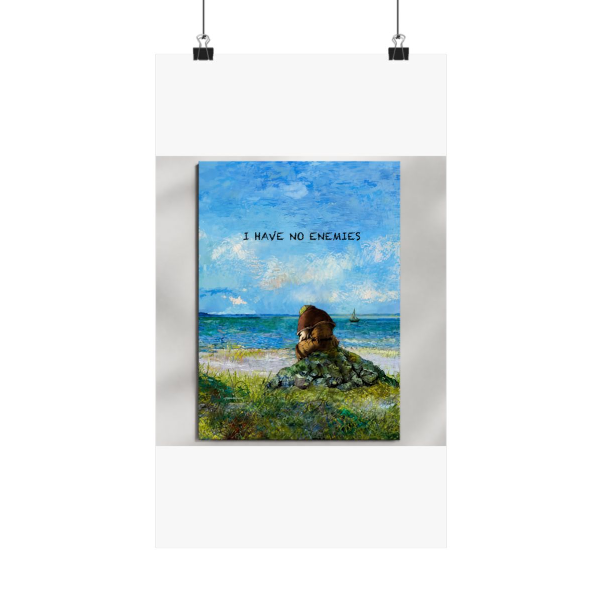 Vinland Saga Poster, Thorfinn I Have No Enemies, Painted Wall Art, Poster Print - Official Posters & Wall Art merchandise