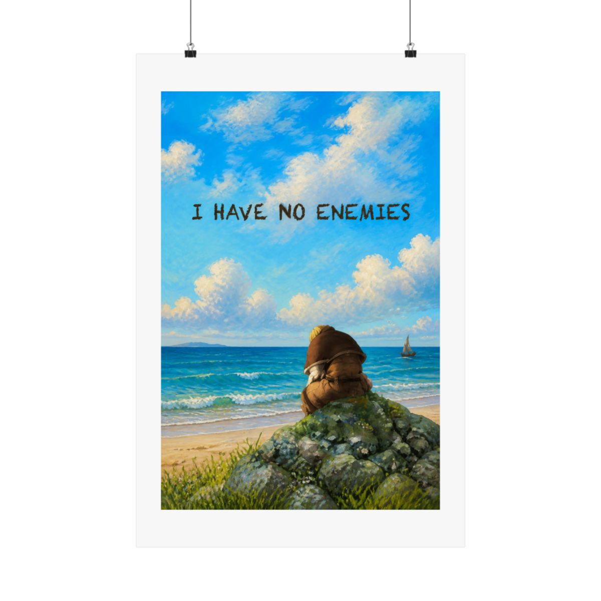 I Have No Enemies | Vinland Saga Poster | Thorfinn Quote
