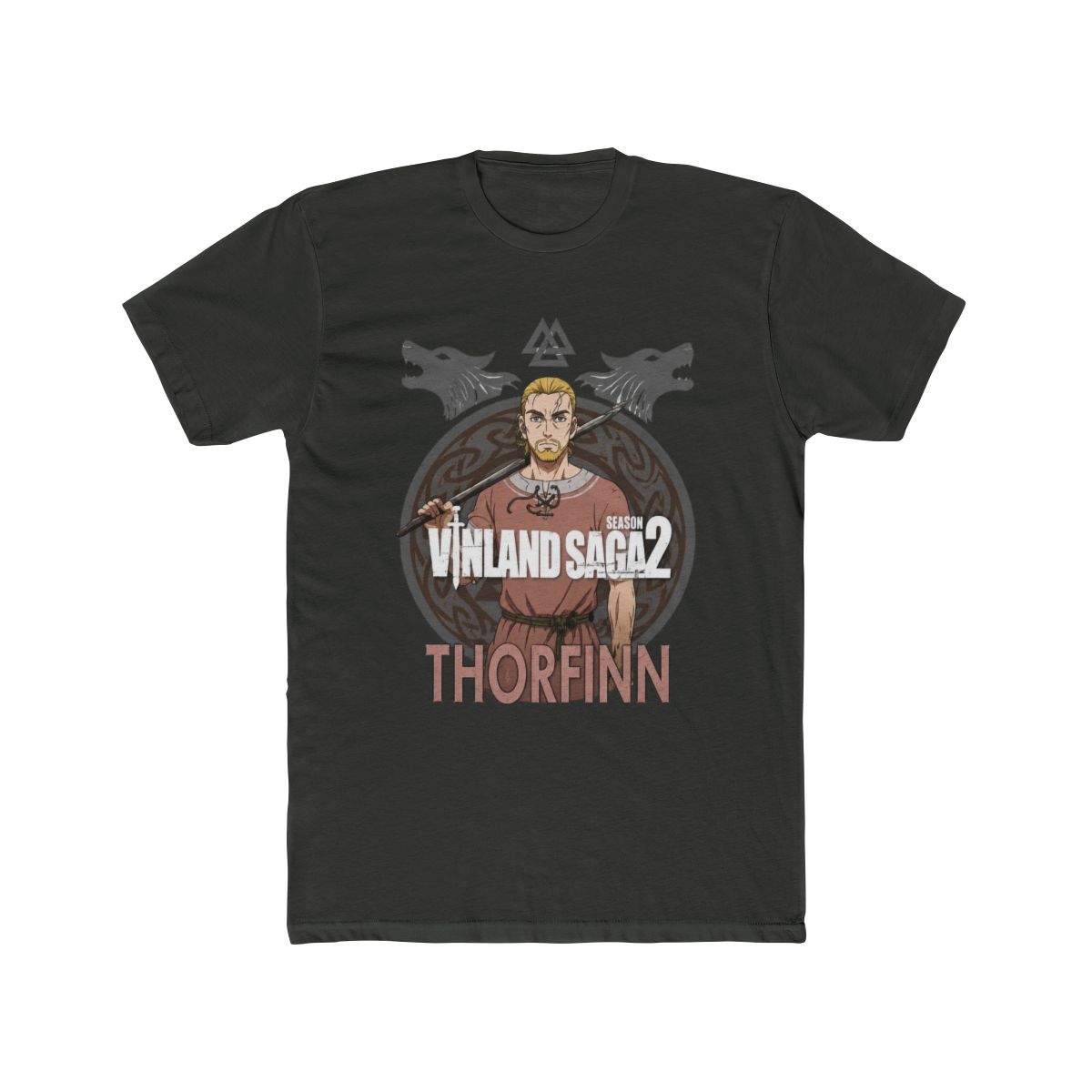 Vinland Saga Season 2 Thorfinn Portrait T Shirt - alternate angle 5, merchandise