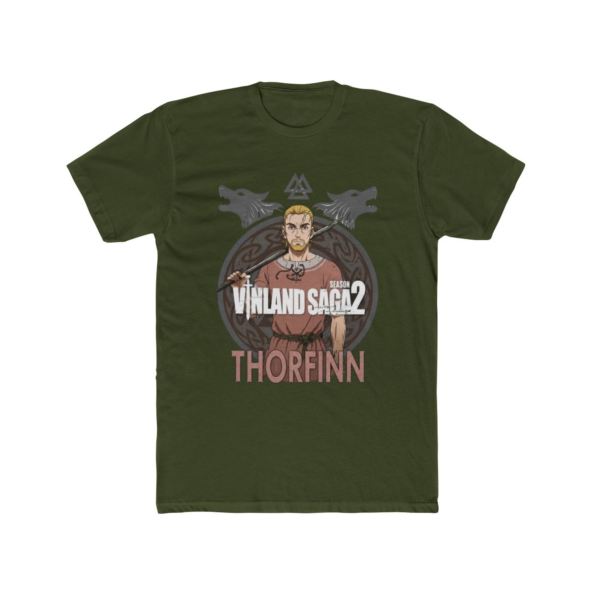 Vinland Saga Season 2 Thorfinn Portrait T Shirt - alternate angle 4, merchandise
