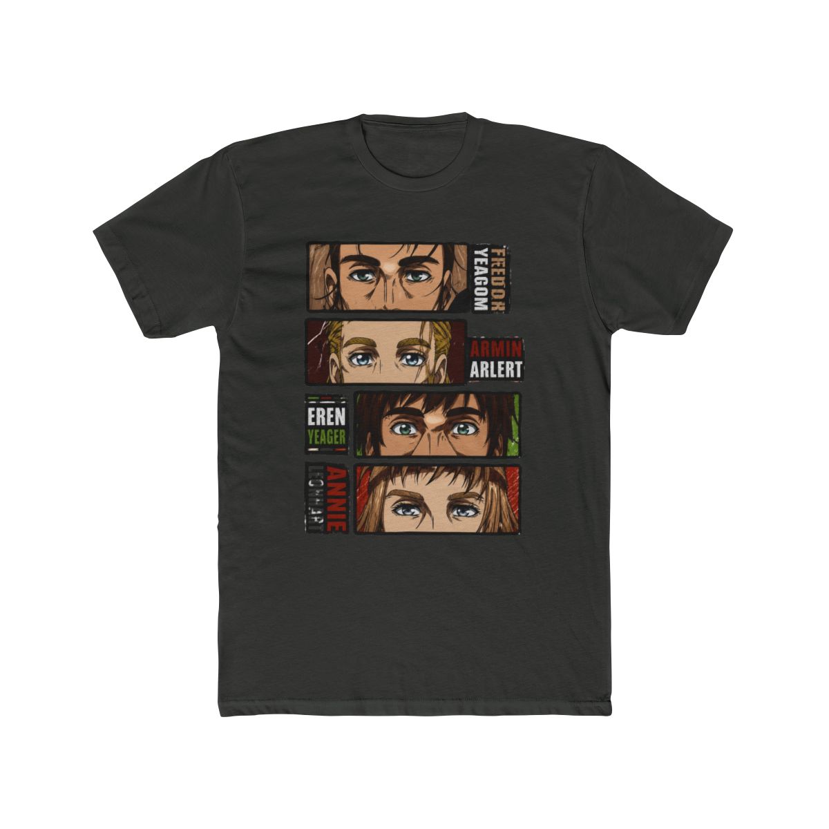 Vinland Saga Close-Up Eye Panels T Shirt - alternate angle 5, merchandise
