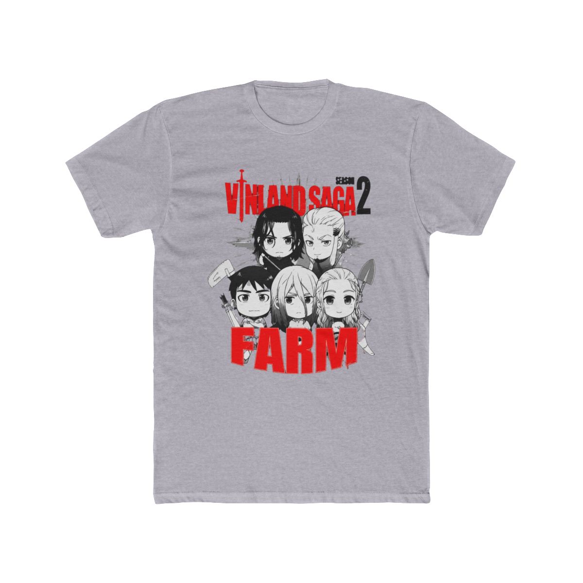Vinland Saga Season 2 Farm Chibi Characters T Shirt