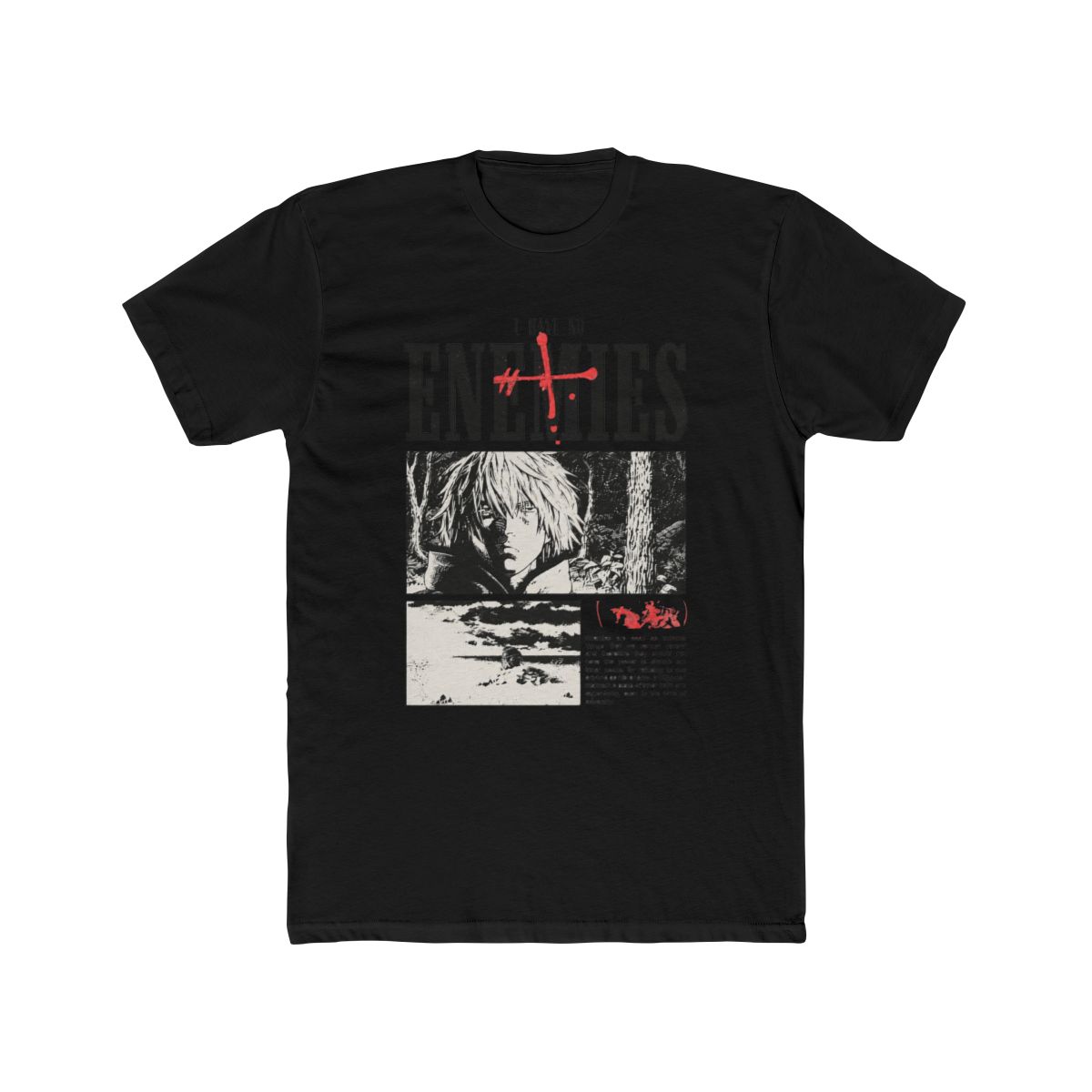 Thorfinn Shirt, Vinland Saga Shirt, Anime Shirt, Vintage Tee - Artsholic - Fan Art Merch - alternate angle 3, merchandise