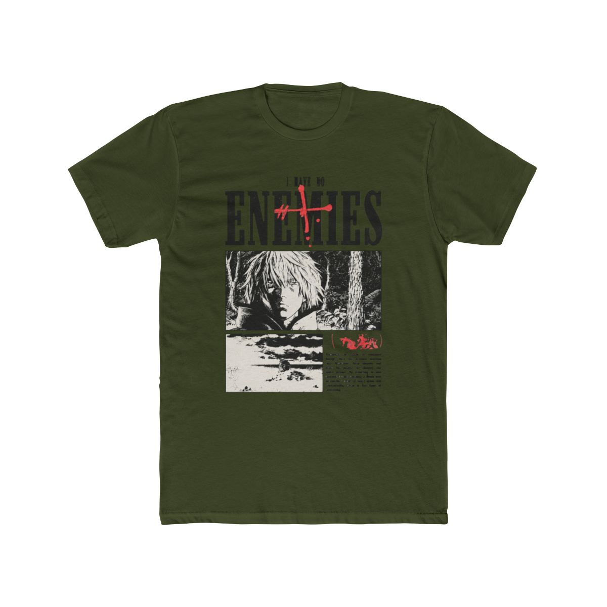 Thorfinn Shirt, Vinland Saga Shirt, Anime Shirt, Vintage Tee - Artsholic - Fan Art Merch - alternate angle 5, merchandise