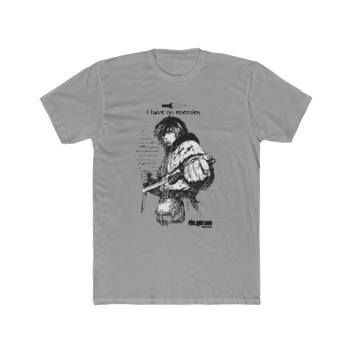 Thorfinn - Vinland Saga Vintage Anime T Shirt, Heavyweight Cotton Streetwear - alternate angle 2, merchandise