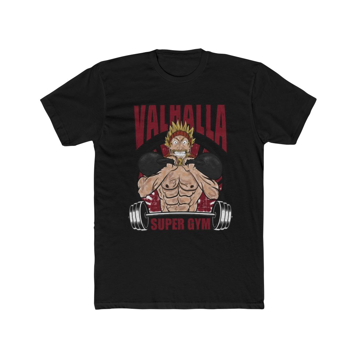 Vinland Saga T-Shirts - Valhalla Supper Gym Manga T Shirt - alternate angle 3, merchandise