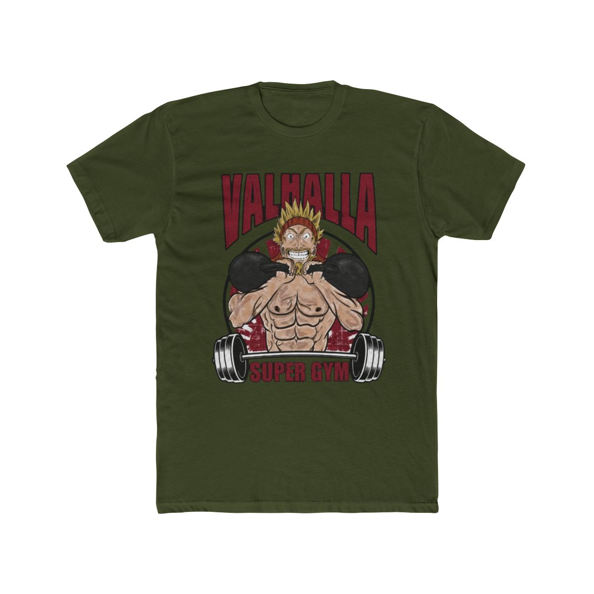 Vinland Saga T-Shirts - Valhalla Supper Gym Manga T Shirt - alternate angle 5, merchandise
