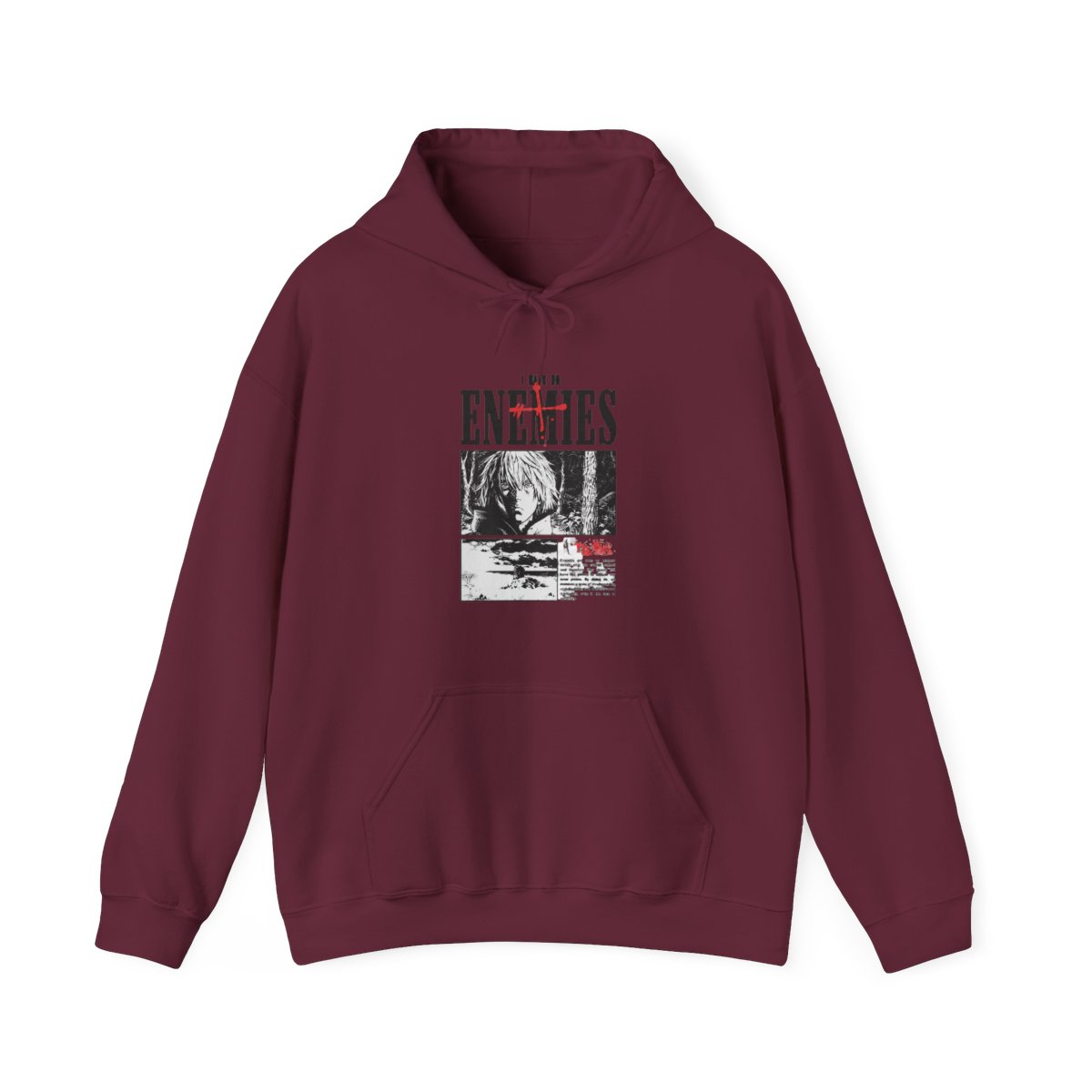 Thorfinn Hoodie, Vinland Saga Hoodie, Anime Hoodie, Vintage Hoodie - Artsholic - Fan Art Merch - alternate angle 5, merchandise