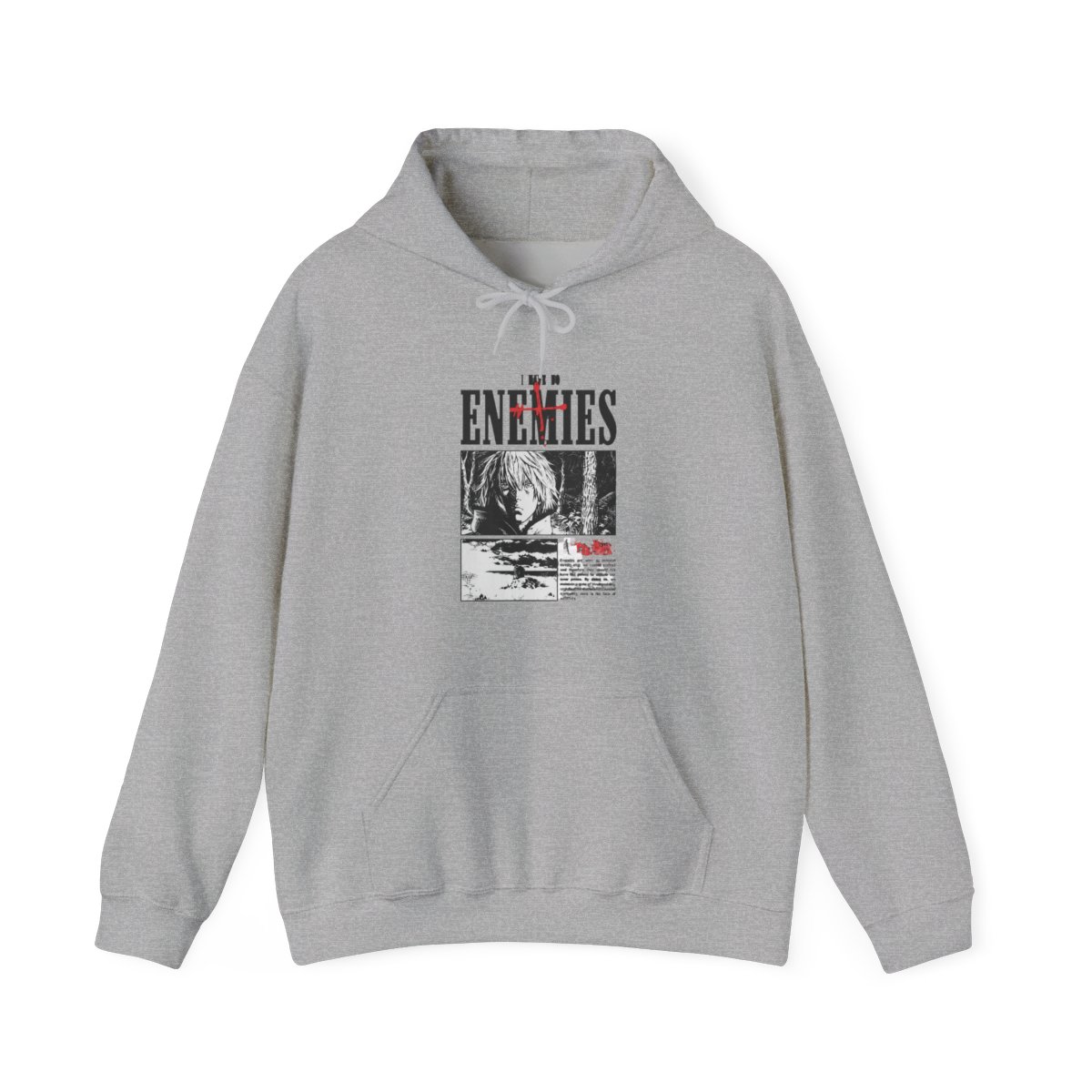 Thorfinn Hoodie, Vinland Saga Hoodie, Anime Hoodie, Vintage Hoodie - Artsholic - Fan Art Merch - alternate angle 3, merchandise
