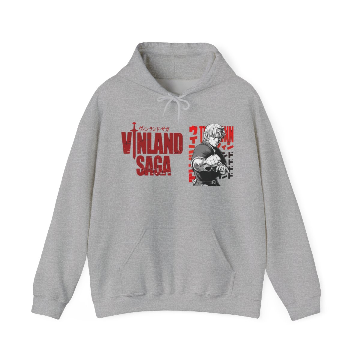 Vinland Saga Hoodies - Vinland Saga Thorfinn Aesthetic Printed Hoodie - Official Hoodies merchandise