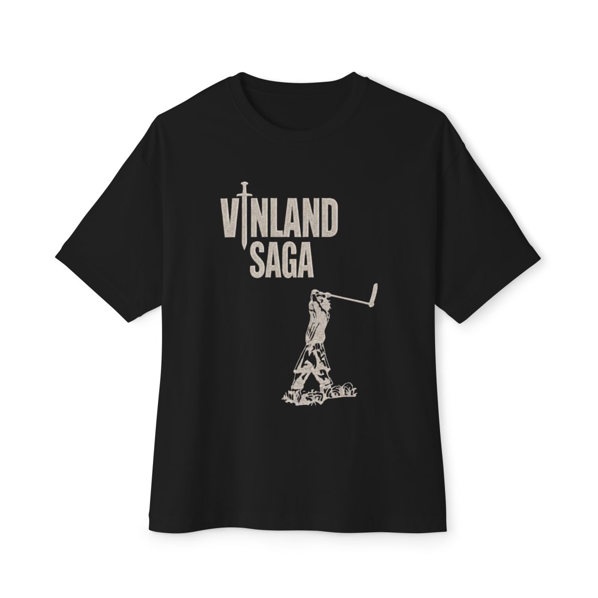 Vinland Saga Black Oversized T-Shirt