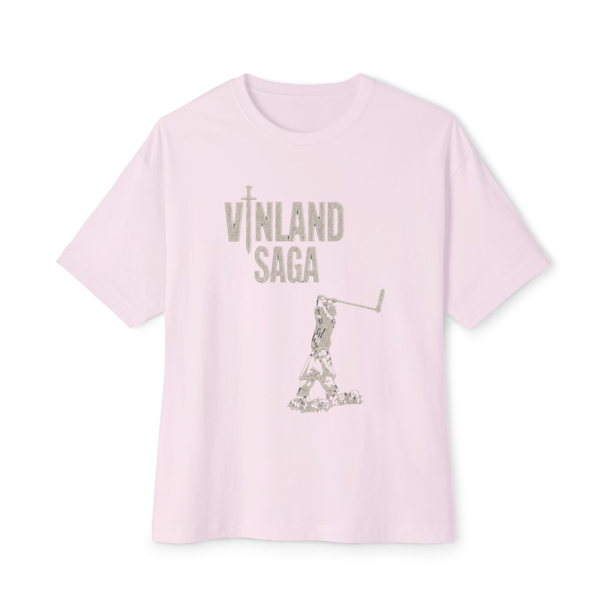 Vinland Saga Black Oversized T-Shirt - alternate angle 2, merchandise