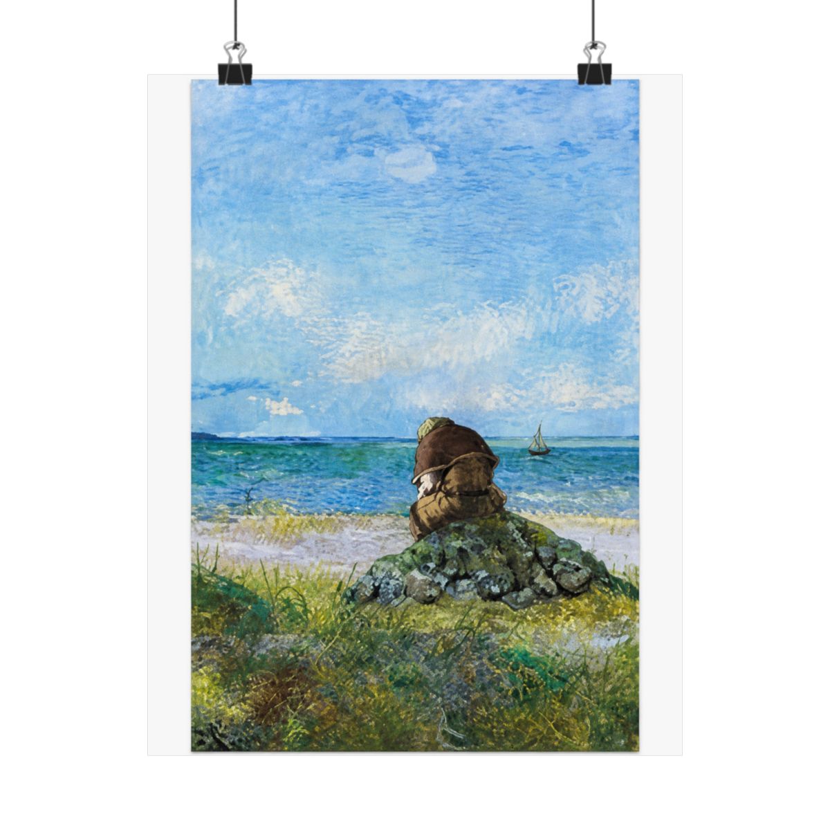 BESIWAY Vinland Saga Anime Poster (75) Poster Cool Artworks Painting Wall Art Canvas Prints Hanging Picture Home Decor Posters Gift Idea 20x30inch(50x75cm) - alternate angle 5, merchandise
