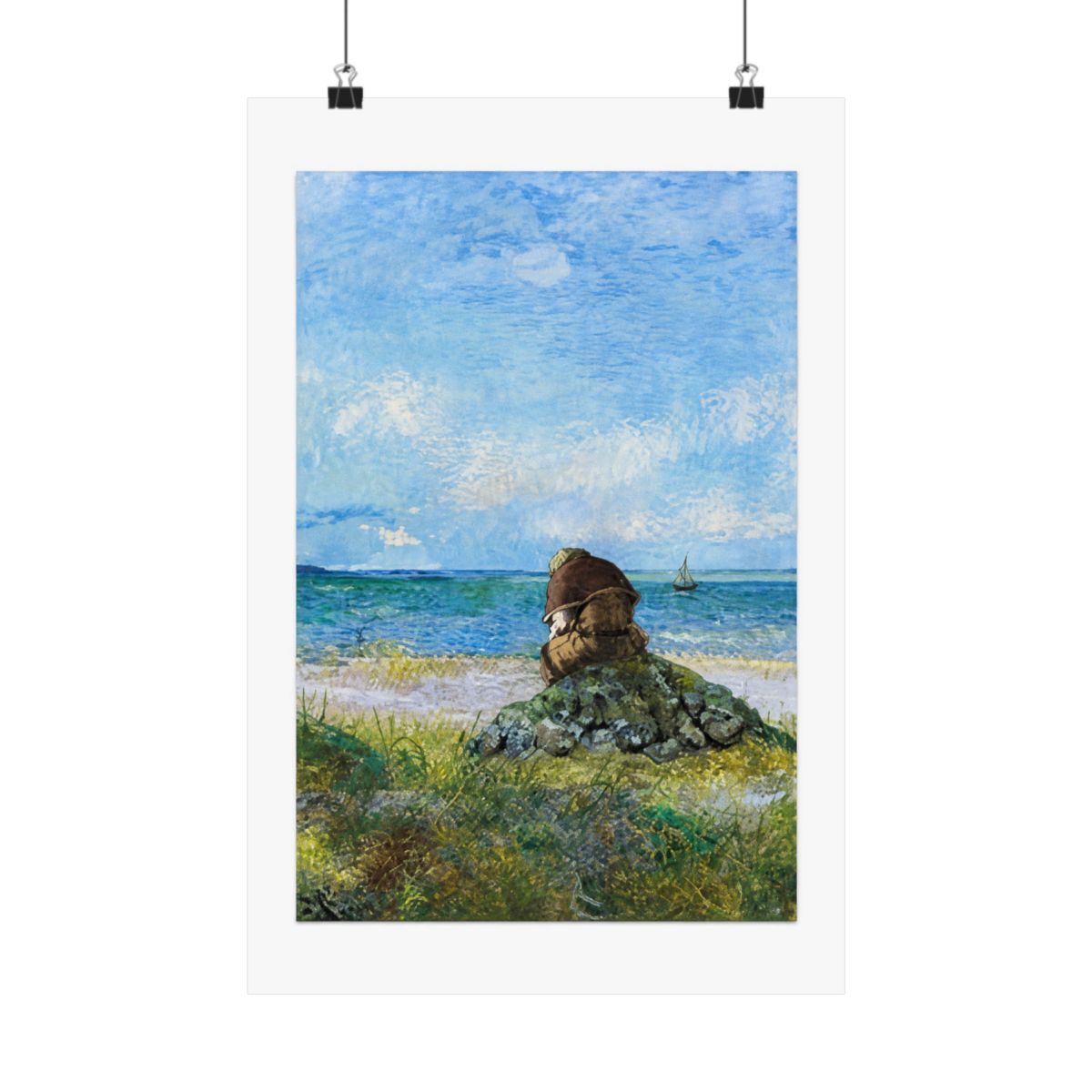 BESIWAY Vinland Saga Anime Poster (75) Poster Cool Artworks Painting Wall Art Canvas Prints Hanging Picture Home Decor Posters Gift Idea 20x30inch(50x75cm) - alternate angle 4, merchandise