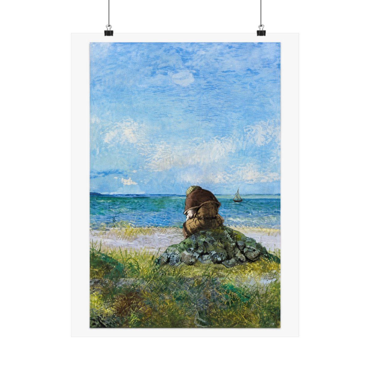 BESIWAY Vinland Saga Anime Poster (75) Poster Cool Artworks Painting Wall Art Canvas Prints Hanging Picture Home Decor Posters Gift Idea 20x30inch(50x75cm) - alternate angle 1, merchandise