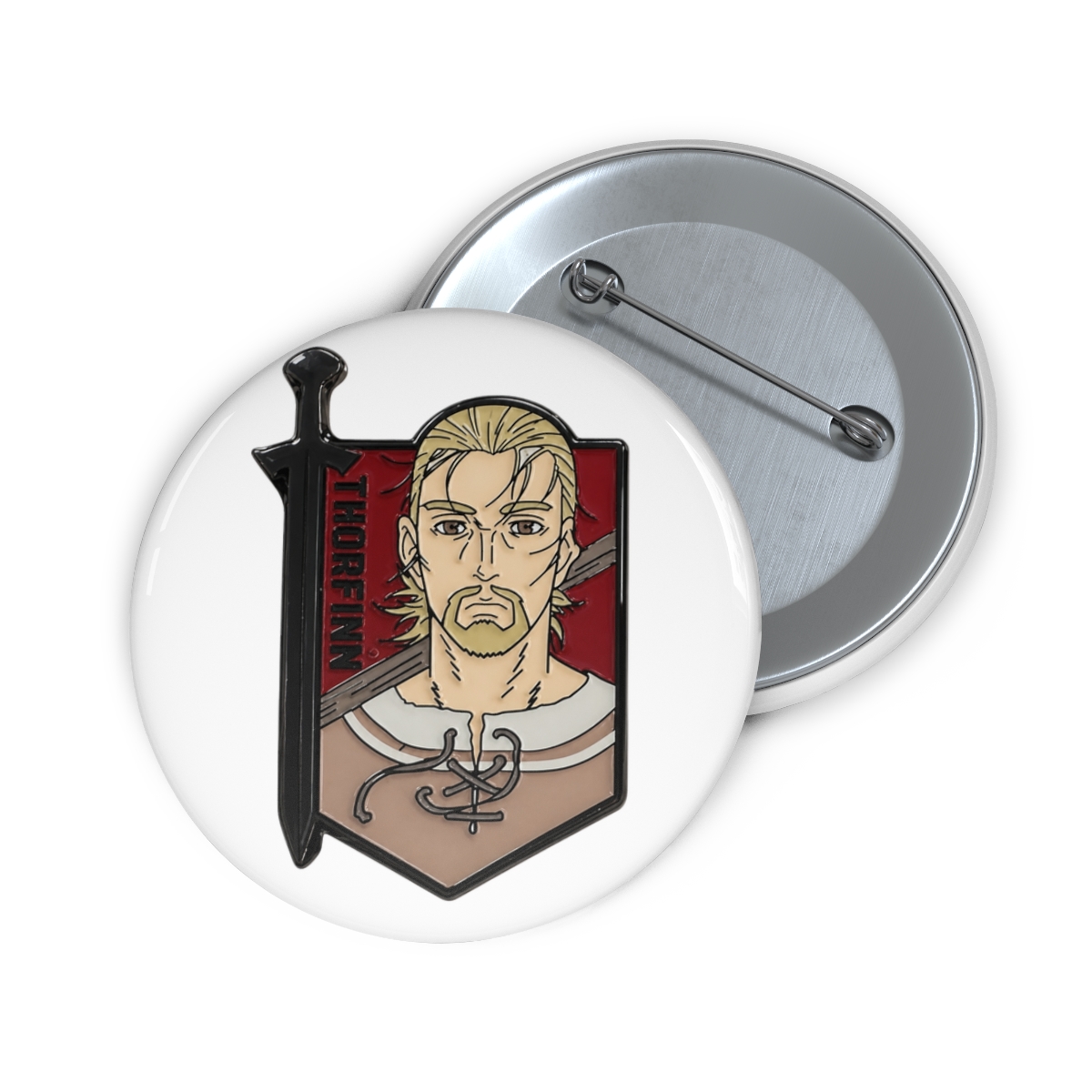 Vinland Saga S2 - Thorfinn With Name Pin - alternate angle 1, merchandise