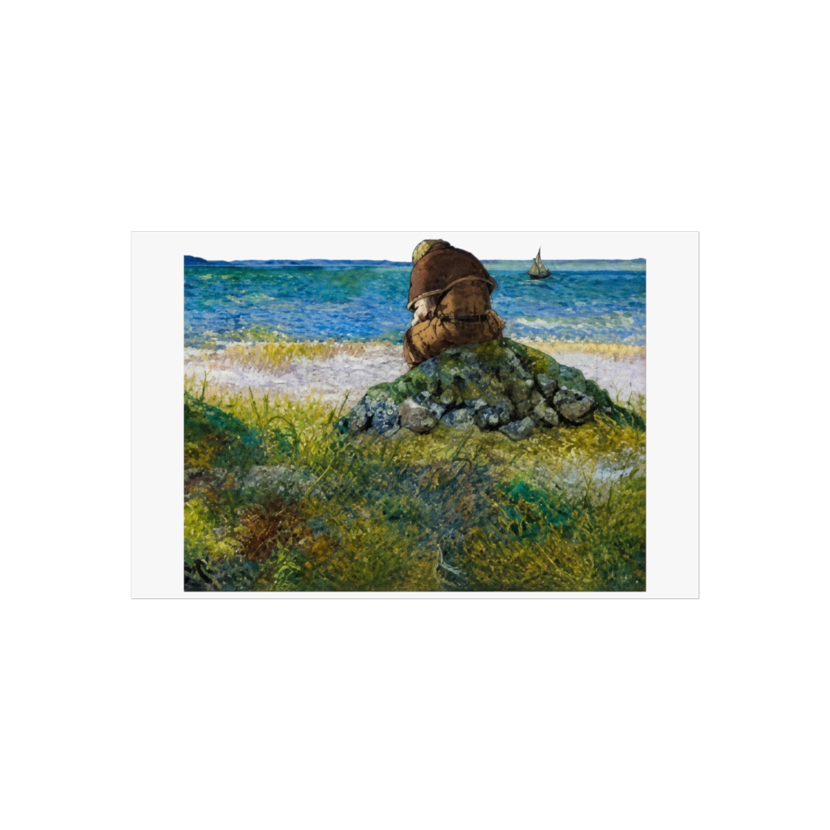 BESIWAY Vinland Saga Anime Poster (75) Wall Art Poster Scroll Posters Painting Picture Living Room Decor Home Framed/Unframed 12x18inch(30x45cm) - alternate angle 5, merchandise
