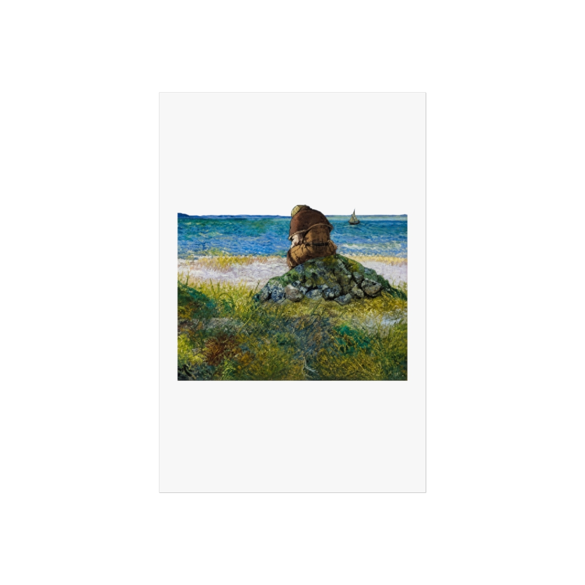 BESIWAY Vinland Saga Anime Poster (75) Wall Art Poster Scroll Posters Painting Picture Living Room Decor Home Framed/Unframed 12x18inch(30x45cm)