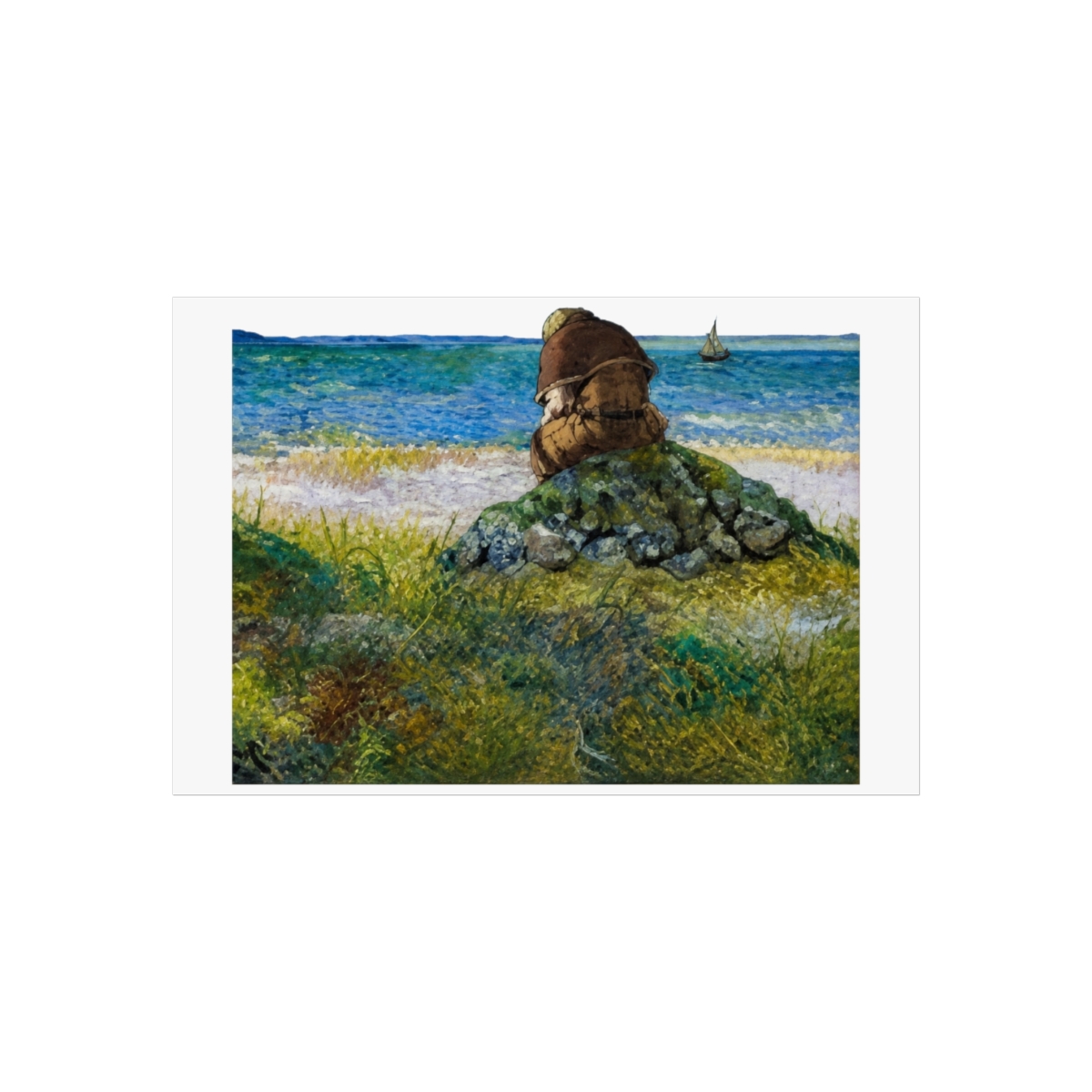 BESIWAY Vinland Saga Anime Poster (75) Wall Art Poster Scroll Posters Painting Picture Living Room Decor Home Framed/Unframed 12x18inch(30x45cm) - alternate angle 2, merchandise