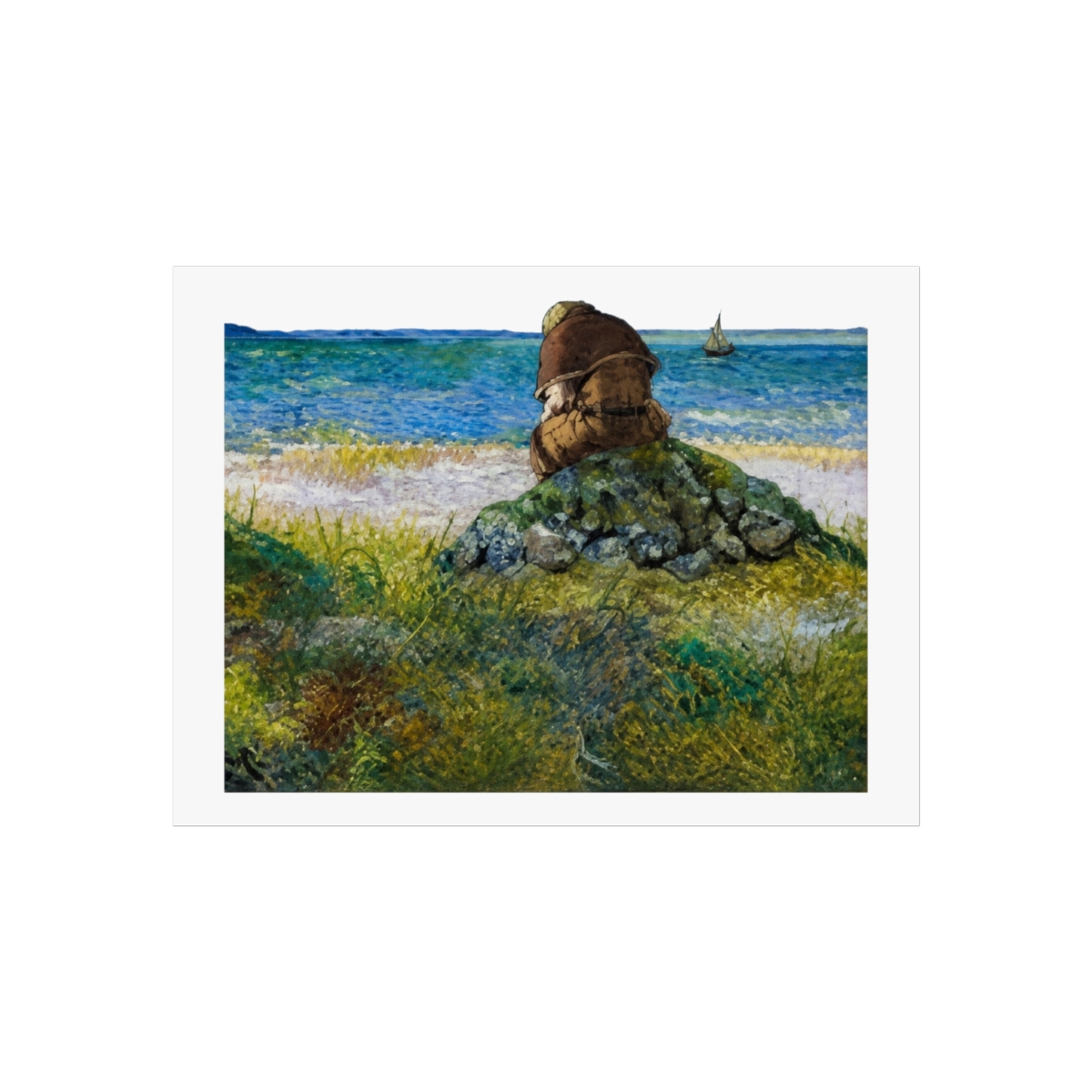 BESIWAY Vinland Saga Anime Poster (75) Wall Art Poster Scroll Posters Painting Picture Living Room Decor Home Framed/Unframed 12x18inch(30x45cm) - alternate angle 4, merchandise