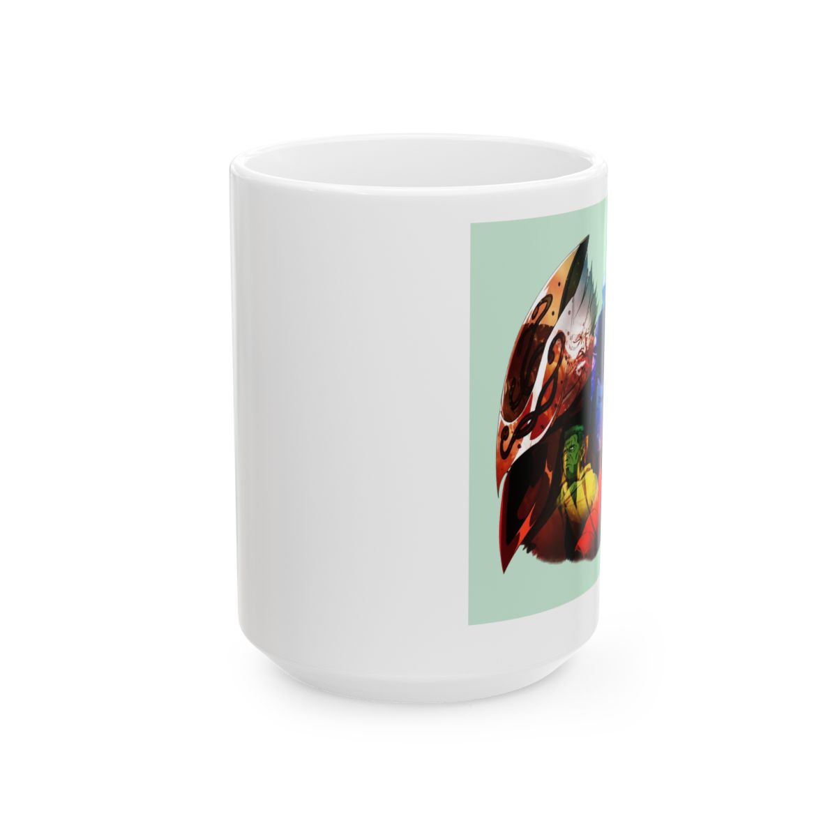 Vinland Saga Coffee Mug With Handle Novelty Anime Coffee Ceramic Tea Cup Insulated Coffee Mugs For Cocoa Latte Cappuccino For Office Home 11oz - alternate angle 2, merchandise