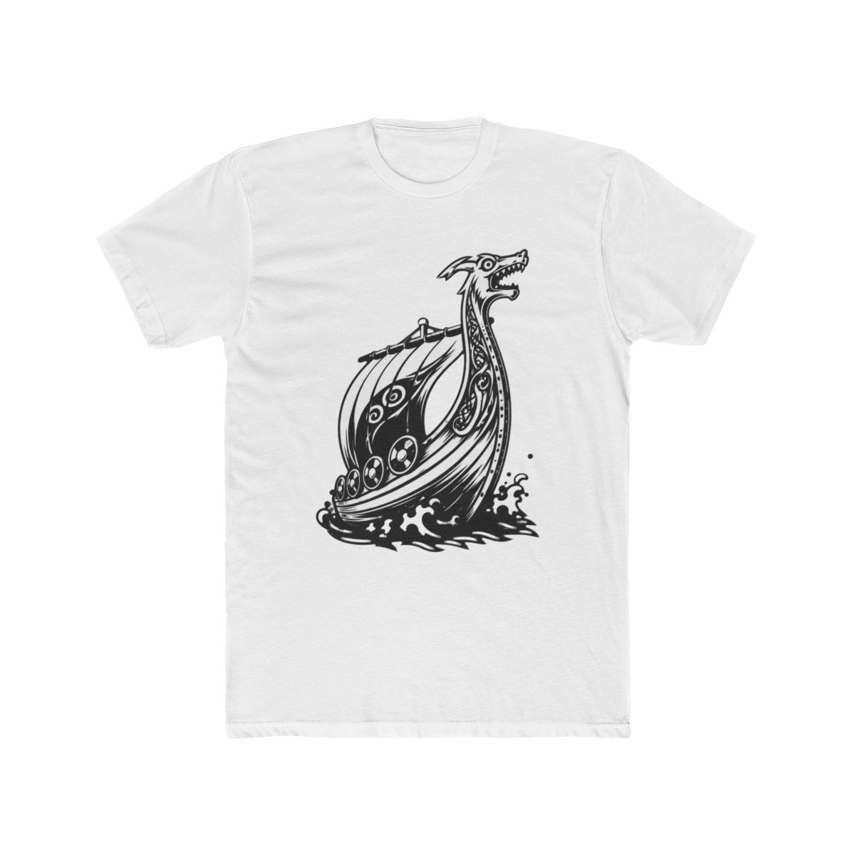 Vinland Saga Anime, Retro Viking Boat Art T Shirt - Official T-Shirts merchandise