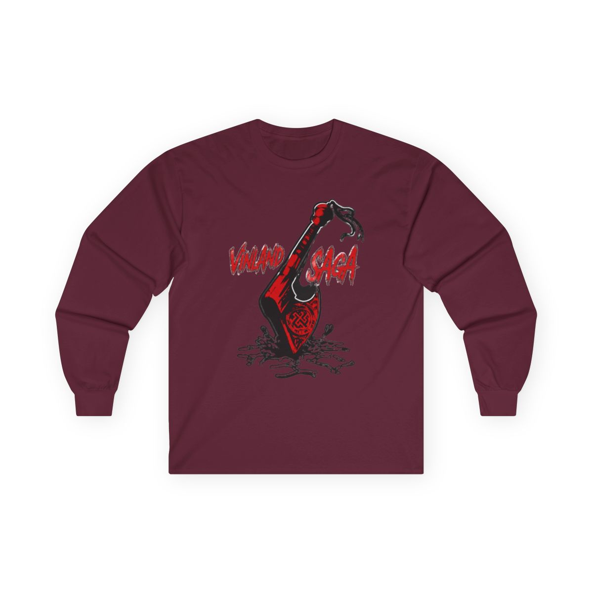 Anime Vinland Saga Long Sleeve Hip Hop Pullover Long Sleeve - alternate angle 3, merchandise