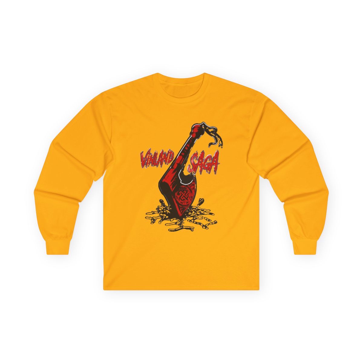 Anime Vinland Saga Long Sleeve Hip Hop Pullover Long Sleeve - alternate angle 2, merchandise