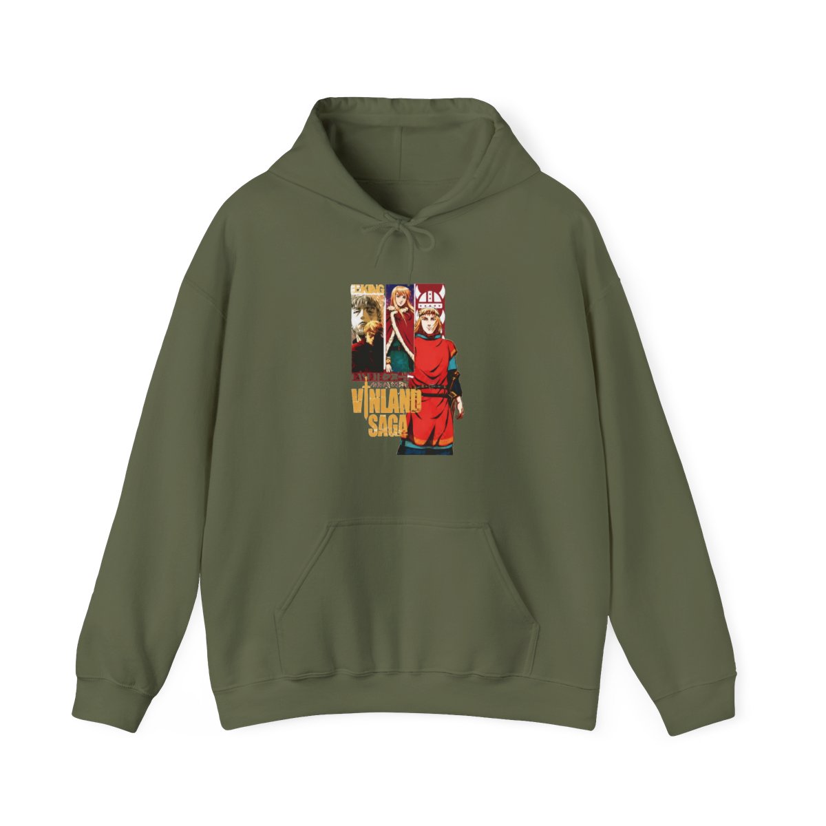 Canute Vinland Saga Streetwear Hoodie - alternate angle 4, merchandise