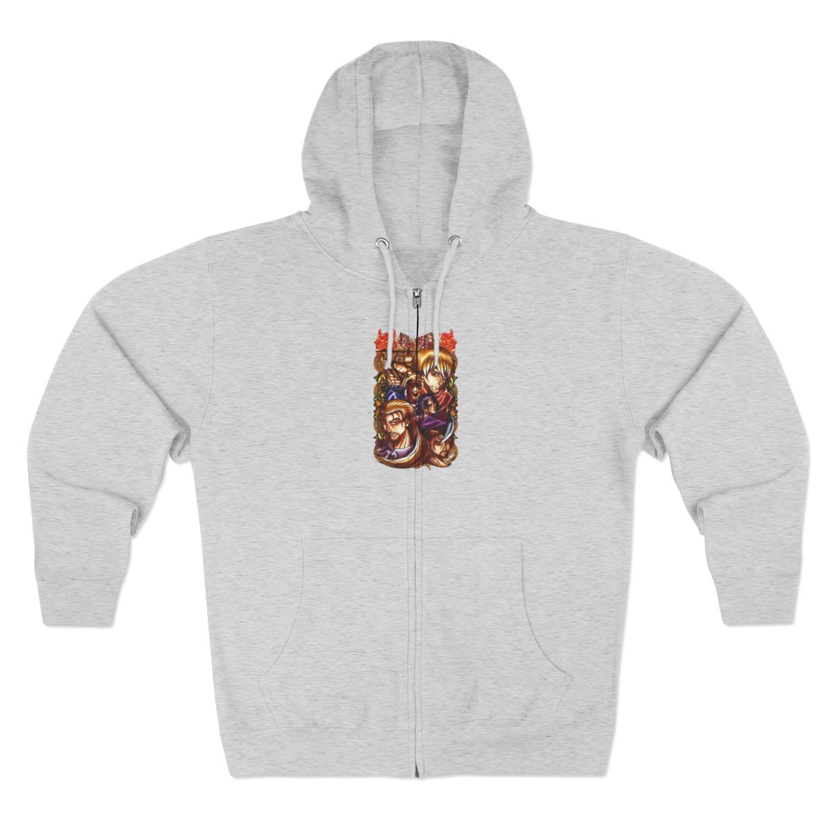 Slave Arc Vinland Saga Streetwear Zip Hoodie Jacket - Official Hoodies merchandise